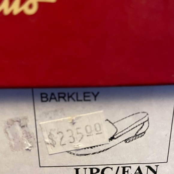 Salvatore Ferragamo Black Suede Calf Loafers sz5 1/2 - Picture 9 of 12